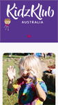 Mobile Screenshot of kidzklub.com.au
